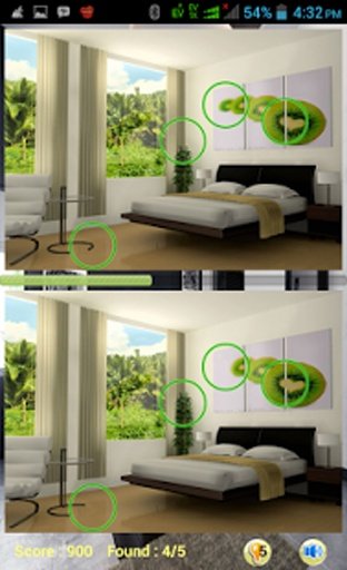 Find Difference Bedroom Design截图1