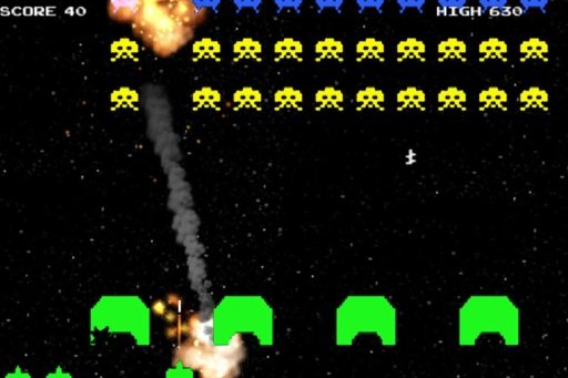 Space Invaders HD截图4