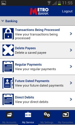 Metro Bank Personal Banking截图3