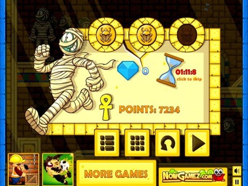 Mummy's Path - Puzzle Skills截图3