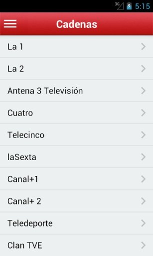 Spanish Television Free截图1