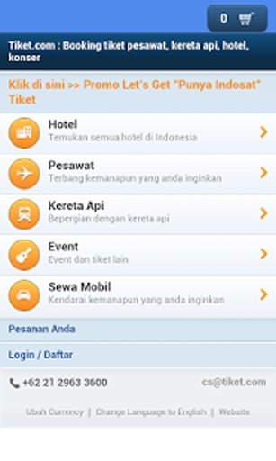 Tiket.com Offical Mobile截图3