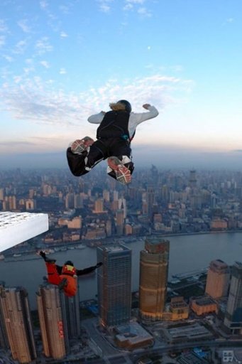 Sky Diving HD Live Wallpaper截图8