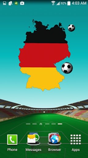 Germany Football LWP截图7