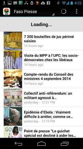 Burkina Faso Actualites截图3