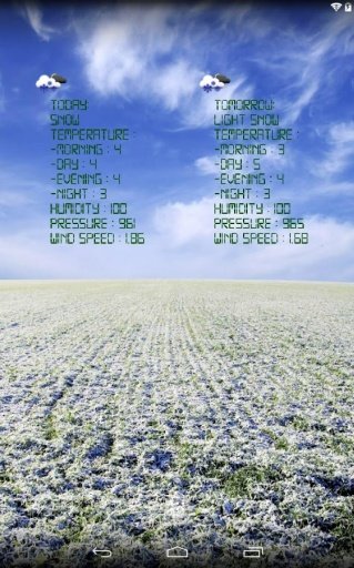 Real weather wallpaper截图3