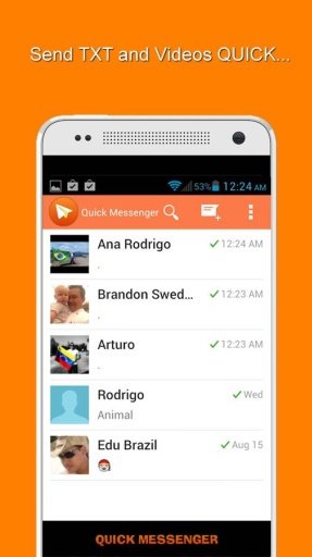 Messenger PRO - SMS FREE Calls截图2