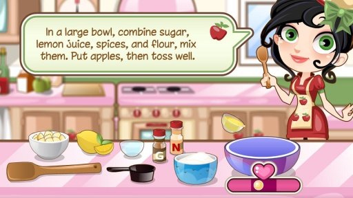 Cute Baker Apple Pie截图3