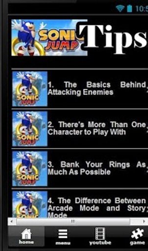 Sonic Jump Top Tips截图3