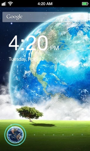 Blue Planet Lock Screen截图3