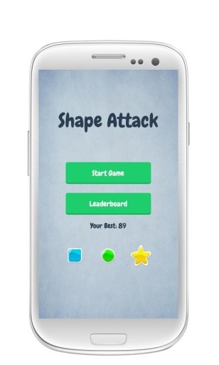 Shapes Attack: Reflexes Game截图2