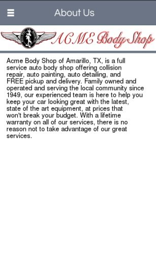 Acme Body Shop截图1