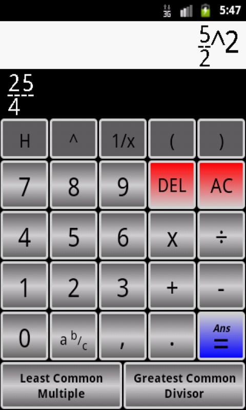 分数计算机(Fraction Calc...截图2