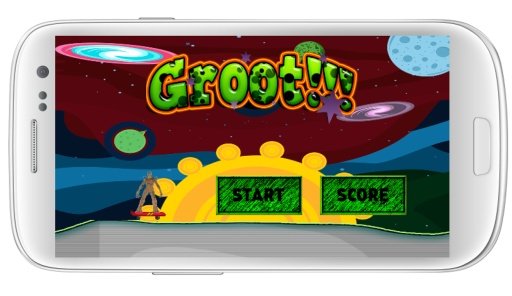 Groot Galaxy Skater Jump截图2