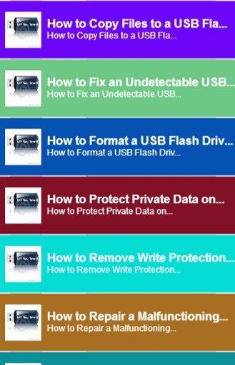 flashdrives usb storage Tips截图2