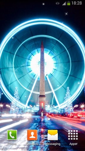 Night In Paris Live Wallpaper截图5