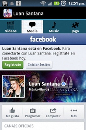 Luan Santana: Vídeo Fans截图2