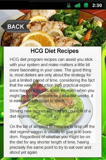 HCG Diet Recipes截图3