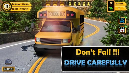 Brake Fail - Bus Driving Game截图5