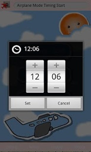 Airplane Mode Timing Start截图3