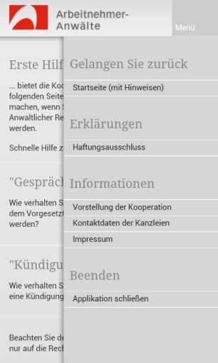 Erste Hilfe im Arbeitsrecht截图1