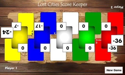 Lost Cities Score Keeper截图1