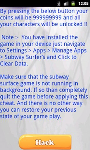 Subway Surface Cheats截图5