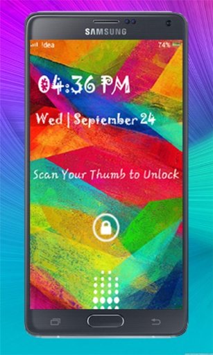 Galaxy Note4 Lock Scr截图4