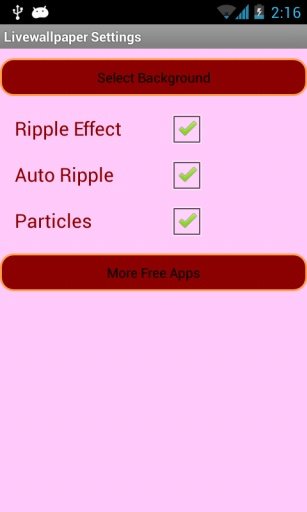 Cool Rainy Day Ripple LWP截图1