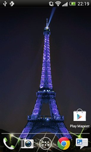 Eiffel Tower Live Wallpaper HD截图4