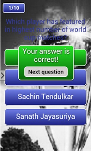 World Cup Cricket Trivia截图2