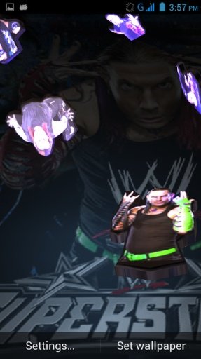 Jeff Hardy 3D Live Wallpaper截图3