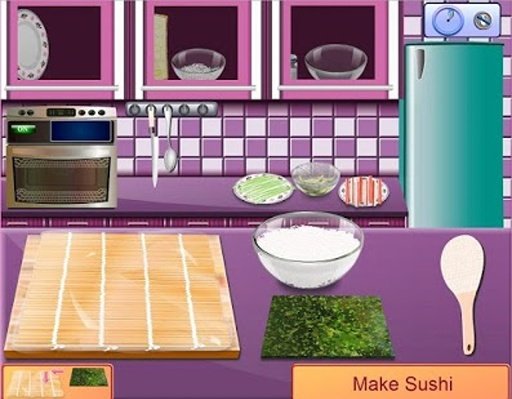 Sushi Cooking Game截图1