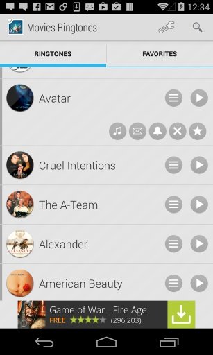Movies Ringtones截图2