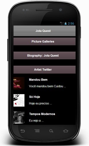 Jota Quest Letras de Musicas截图7