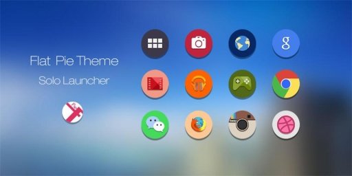 Flat Pie Icons &amp; Theme截图6