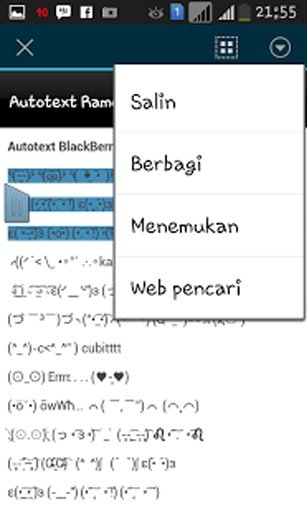 Best Autotext For BBM截图6