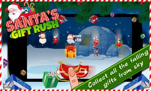 Santa Gift Rush - Xmas G...截图3