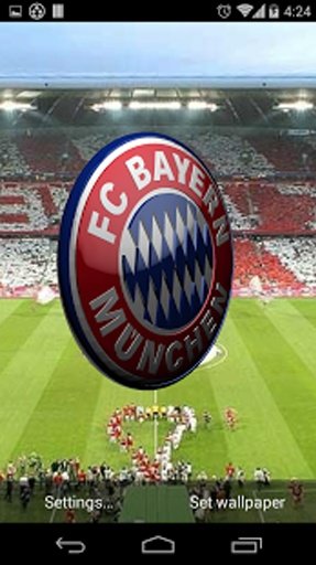 Bayern Munich 3D Live Walpaper截图3