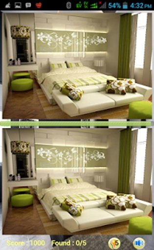 Find Difference Bedroom Design截图3