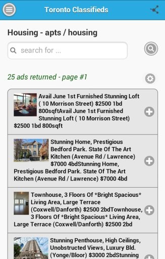 For Craigslist Canada Free App截图2