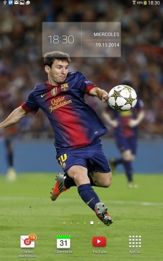 Leo Messi Wallpaper 3DParallax截图6