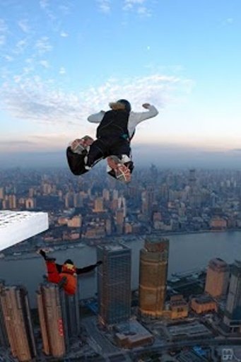 Sky Diving HD Live Wallpaper截图10