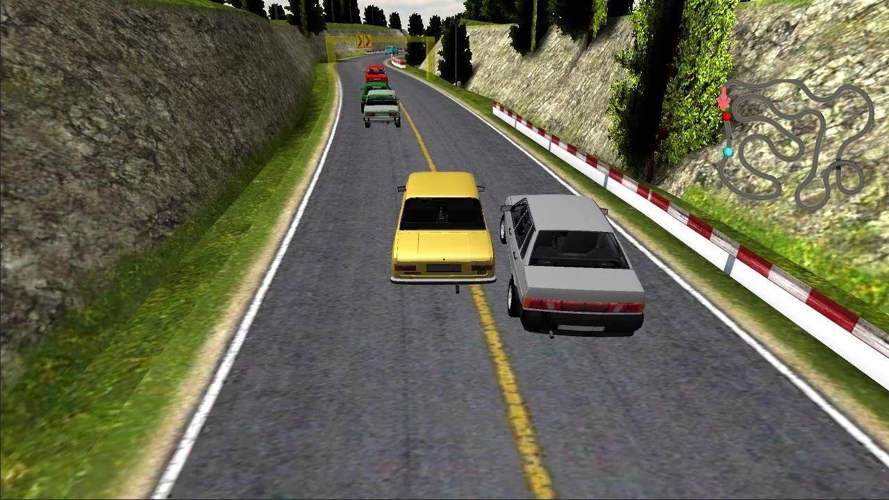 Russian Car Lada Racing 3D截图7