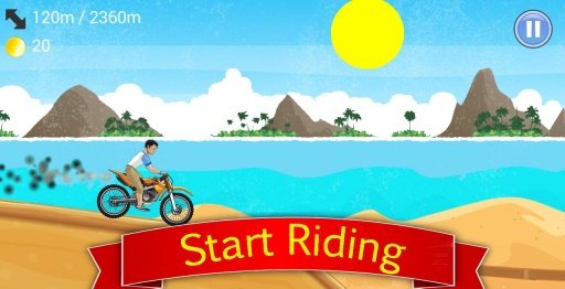 Hill Climb Motorbike Racer 3D截图3