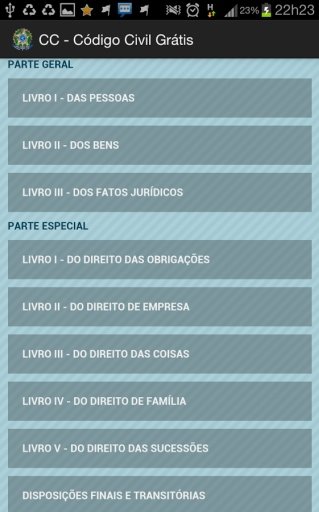 C&Oacute;DIGO CIVIL BRASILEIRO Gr&aacute;tis截图9