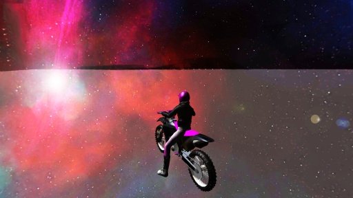 Space Motorbike Glass Driving截图5