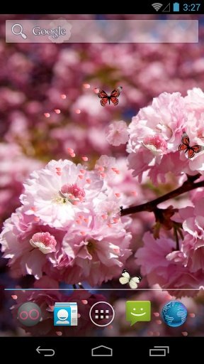 Sakura HD Live Wallpaper截图2