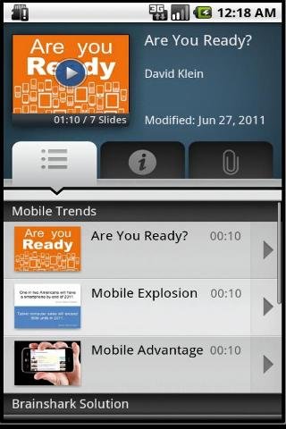 Brainshark Video Presentations截图4