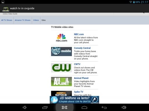 watch tv in ovguide截图4